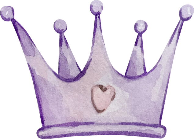 Watercolor Crown Illustration